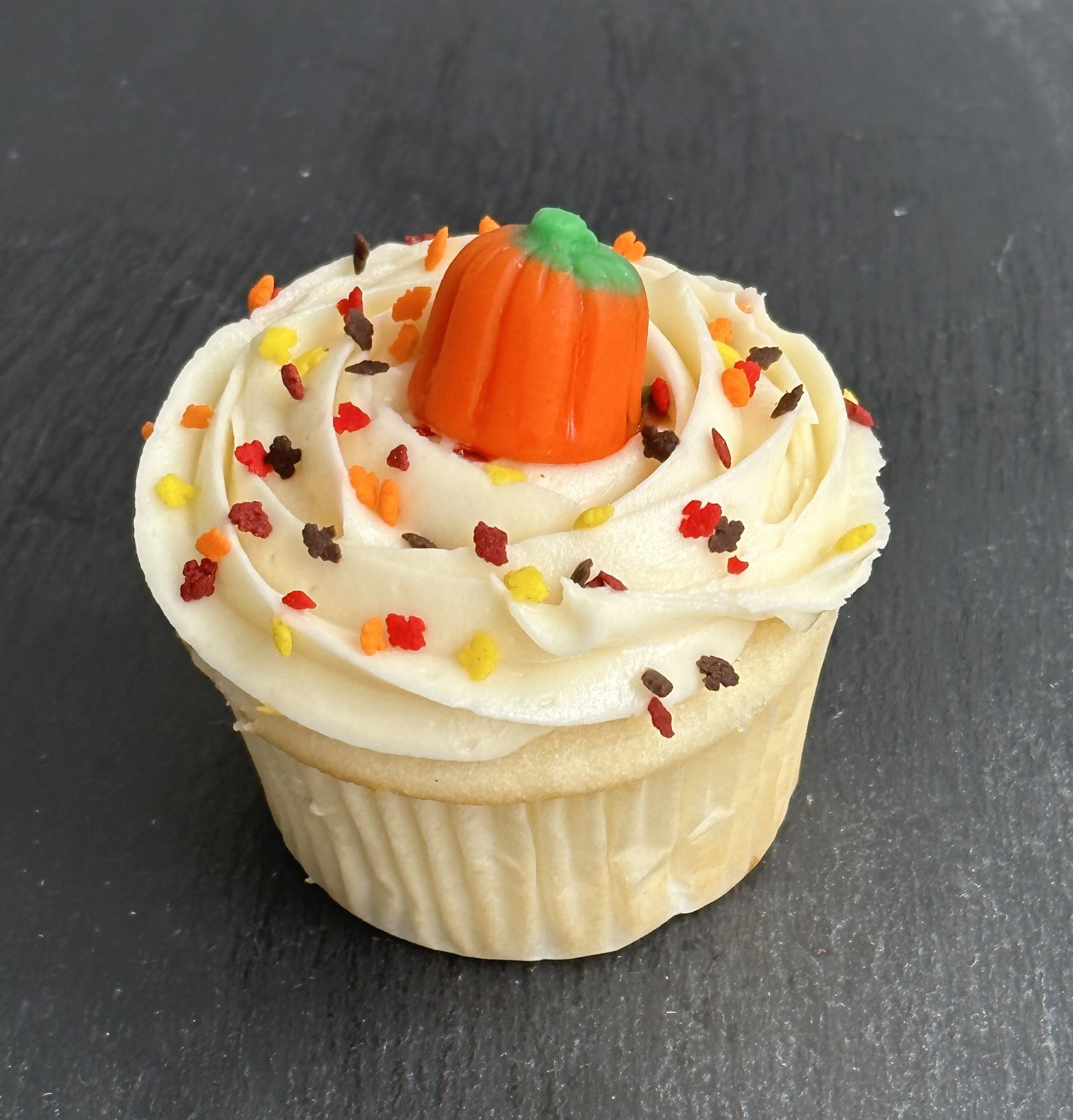 Halloween Themed Cupcakes Baked In Boken