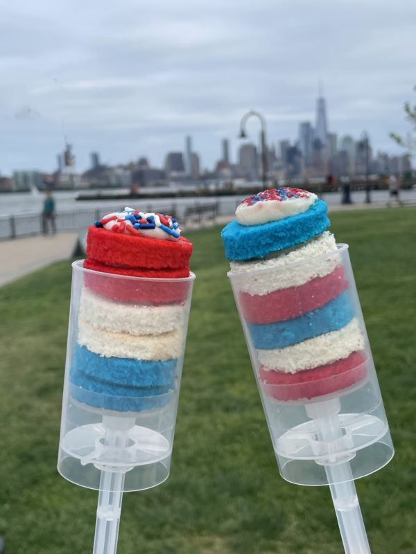 Patriotic Cake Push Pop