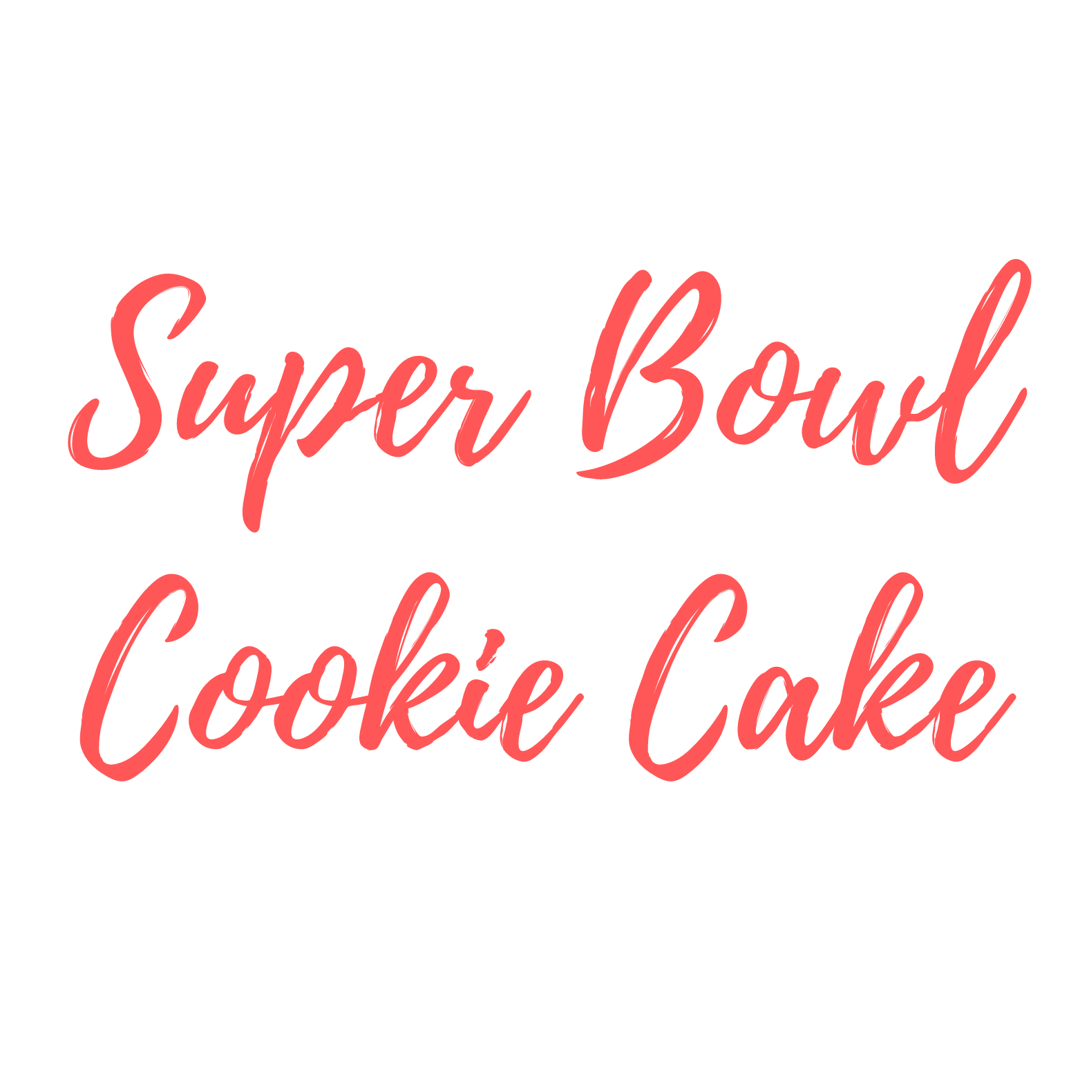 Super Bowl LVIII Chocolate Chip Cookie Cake Baked in 